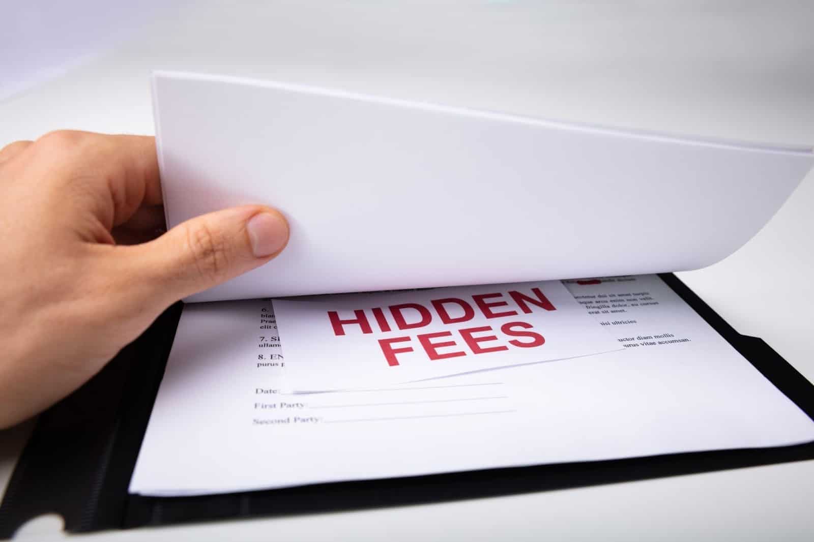 no hidden fees